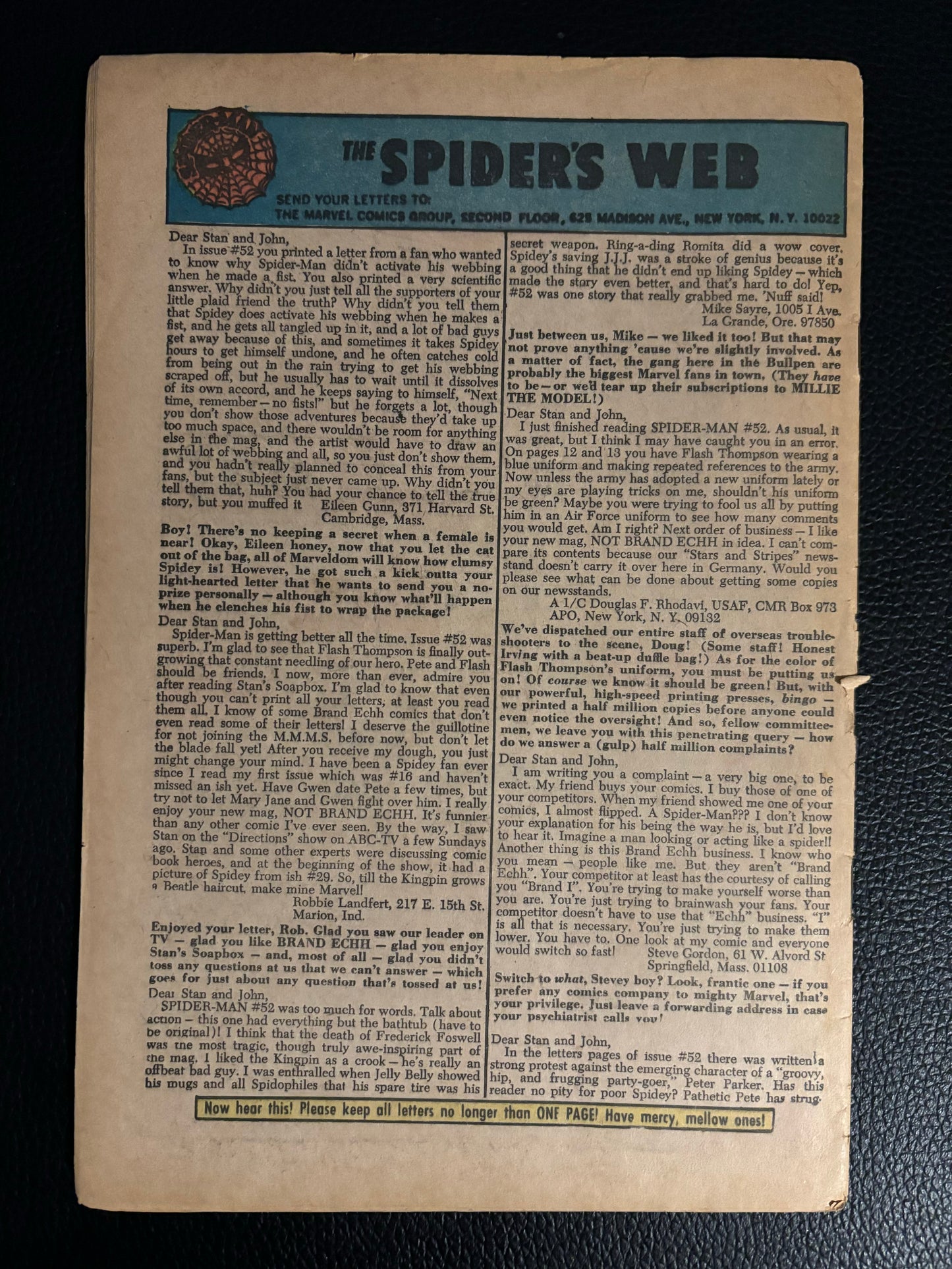 Amazing Spider-Man #56 Coverless
