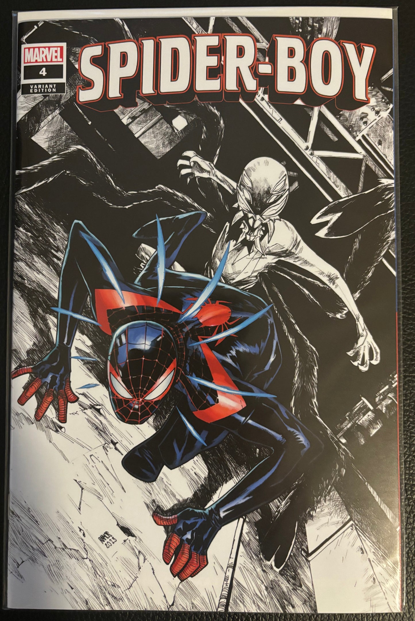 Spider-Boy #4 ComicsPro Humberto Ramos Sketch Variant