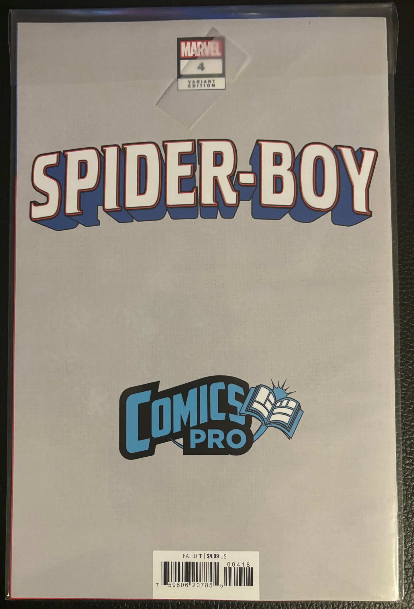 Spider-Boy #4 ComicsPro Humberto Ramos Sketch Variant