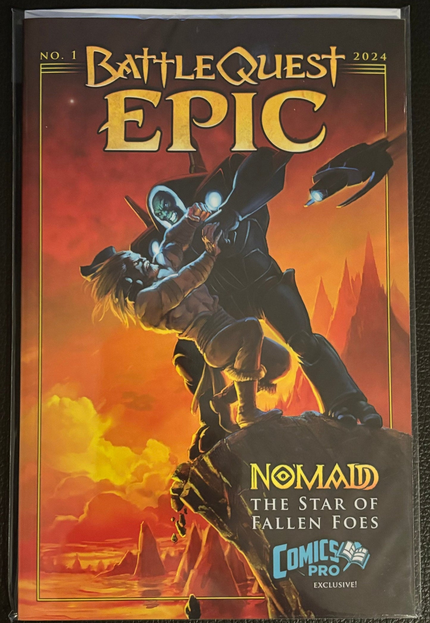 Battle Quest Epic Nomad #1 ComicsPro Variant