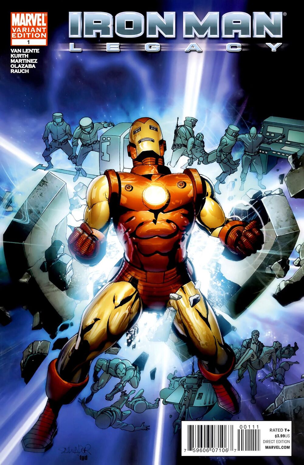 Iron Man Legacy #1 Larroca Variant