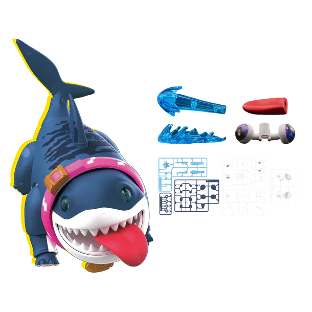Blokees Marvel Rivals Champion Class 12 Jeff The Land Shark Model Kit