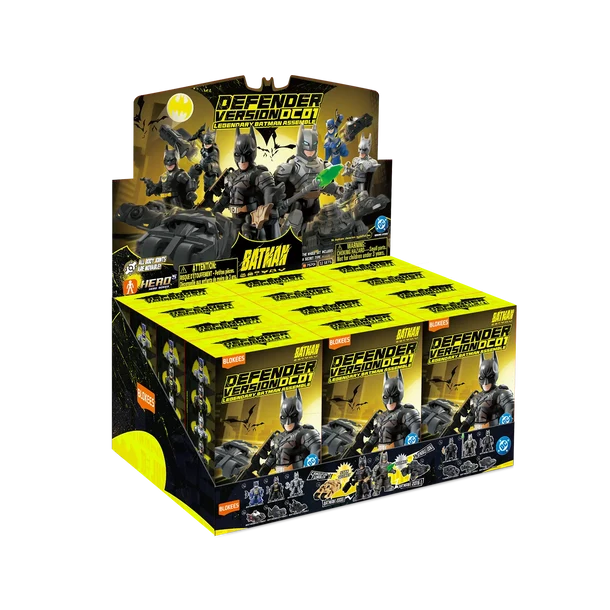 Blokees DC Defender Version 01 Legendary Batman Assemble *FULL DISPLAY BOX*