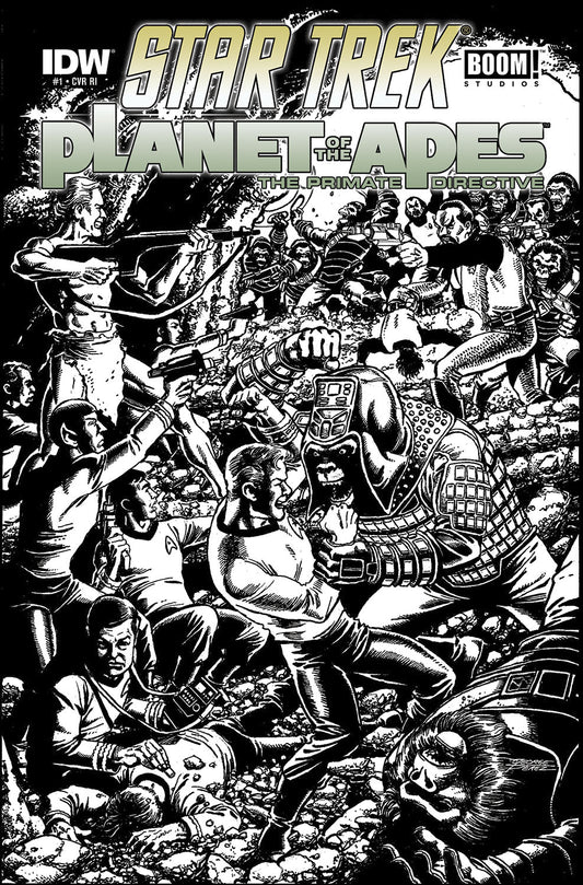 Star Trek Planet Of The Apes #1 (Of 5) 10 Copy Variant Edition