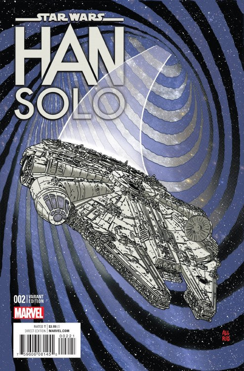 Star Wars Han Solo #2 (Of 5) Millenium Falcon Allred 1:10 Variant