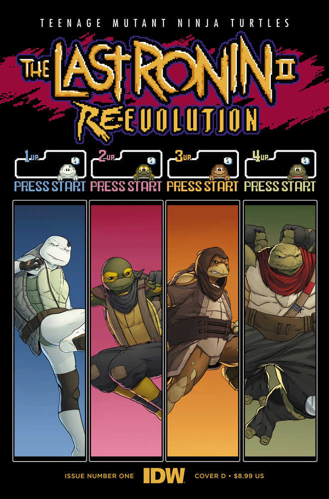 Retail Exclusive Collection Bundle A,B,C - TMNT vs. Street Fighter #1 (IDW)