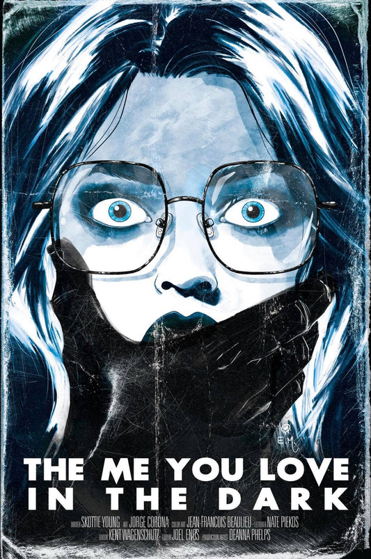 The Me You Love in the Dark #1 Megan Hutchison-Cates Blue Variant