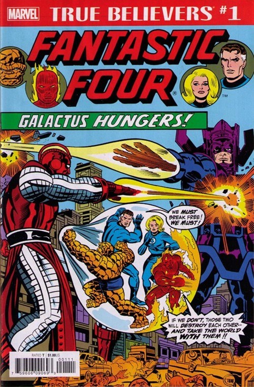 True Believers Fantastic Four Galactus Hungers (NM)