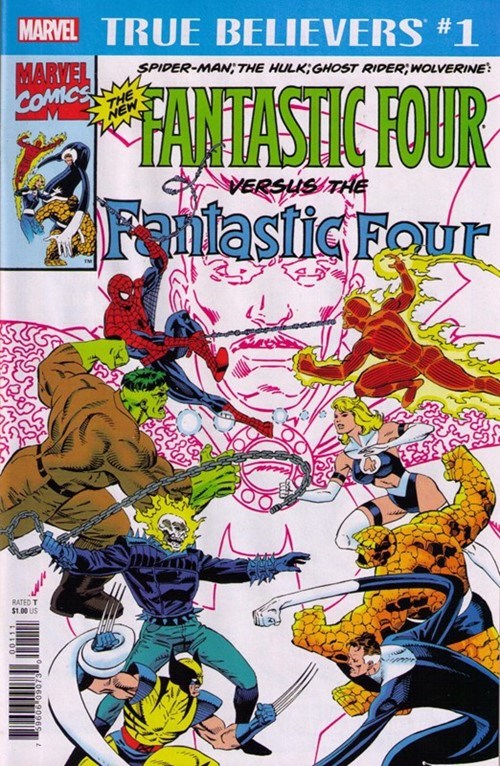 True Believers Fantastic Four vs the New Fantastic Four (NM)