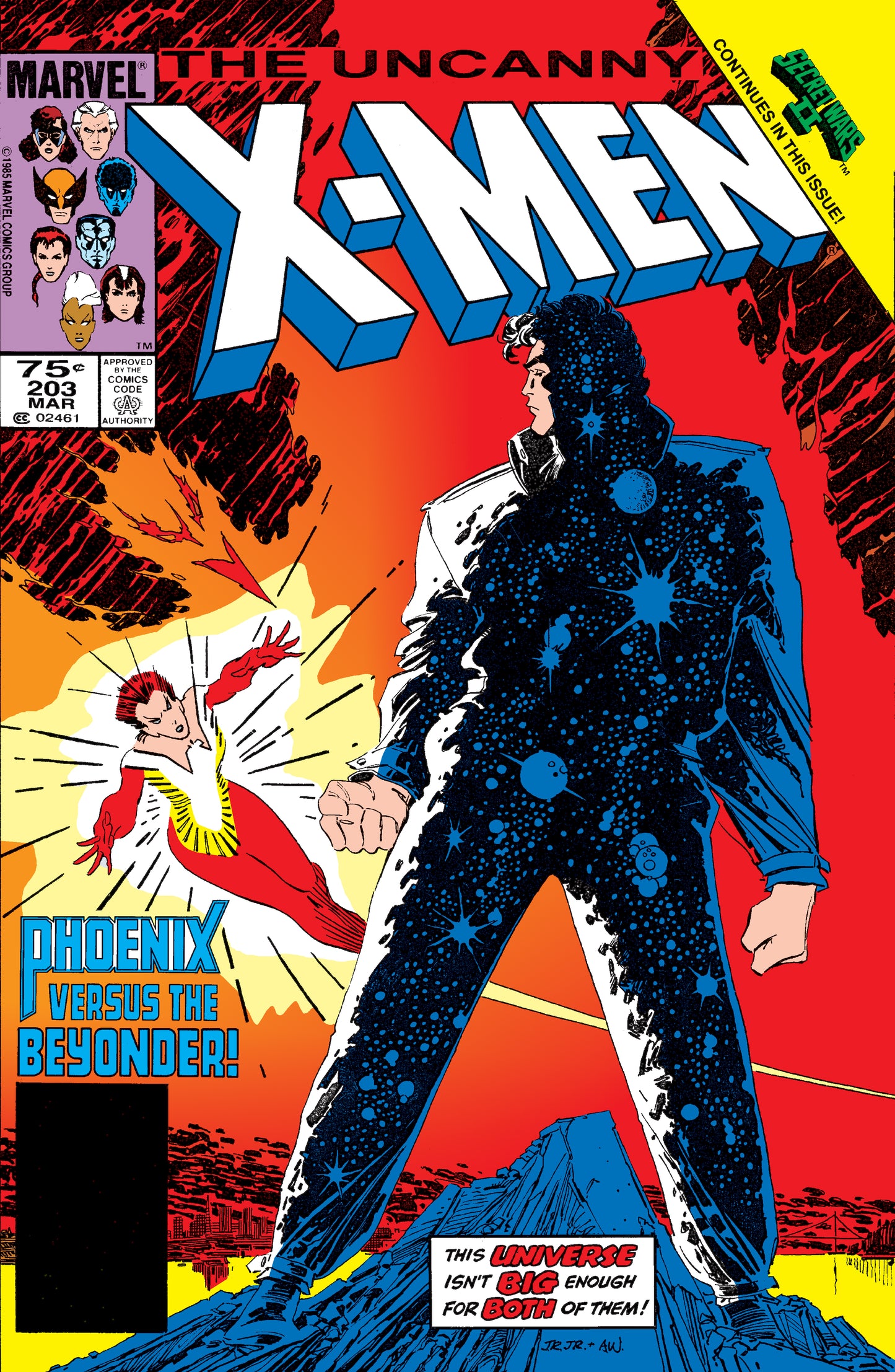Uncanny X-Men #203 (VF+)