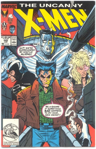 Uncanny X-Men #245 Marvel Vintage Pack Edition (VF+)