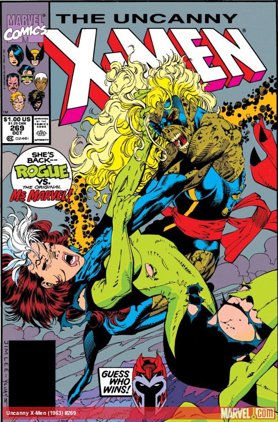 Uncanny X-Men #269 (VF-)
