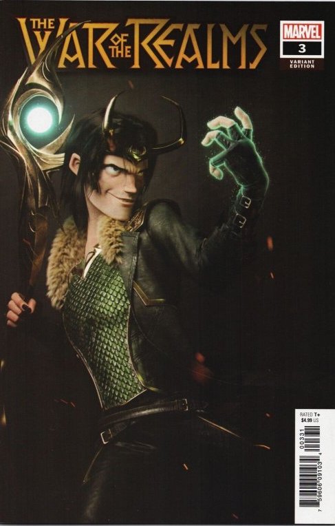 War Of Realms #3 (Of 6) Hugo 1:25 Variant