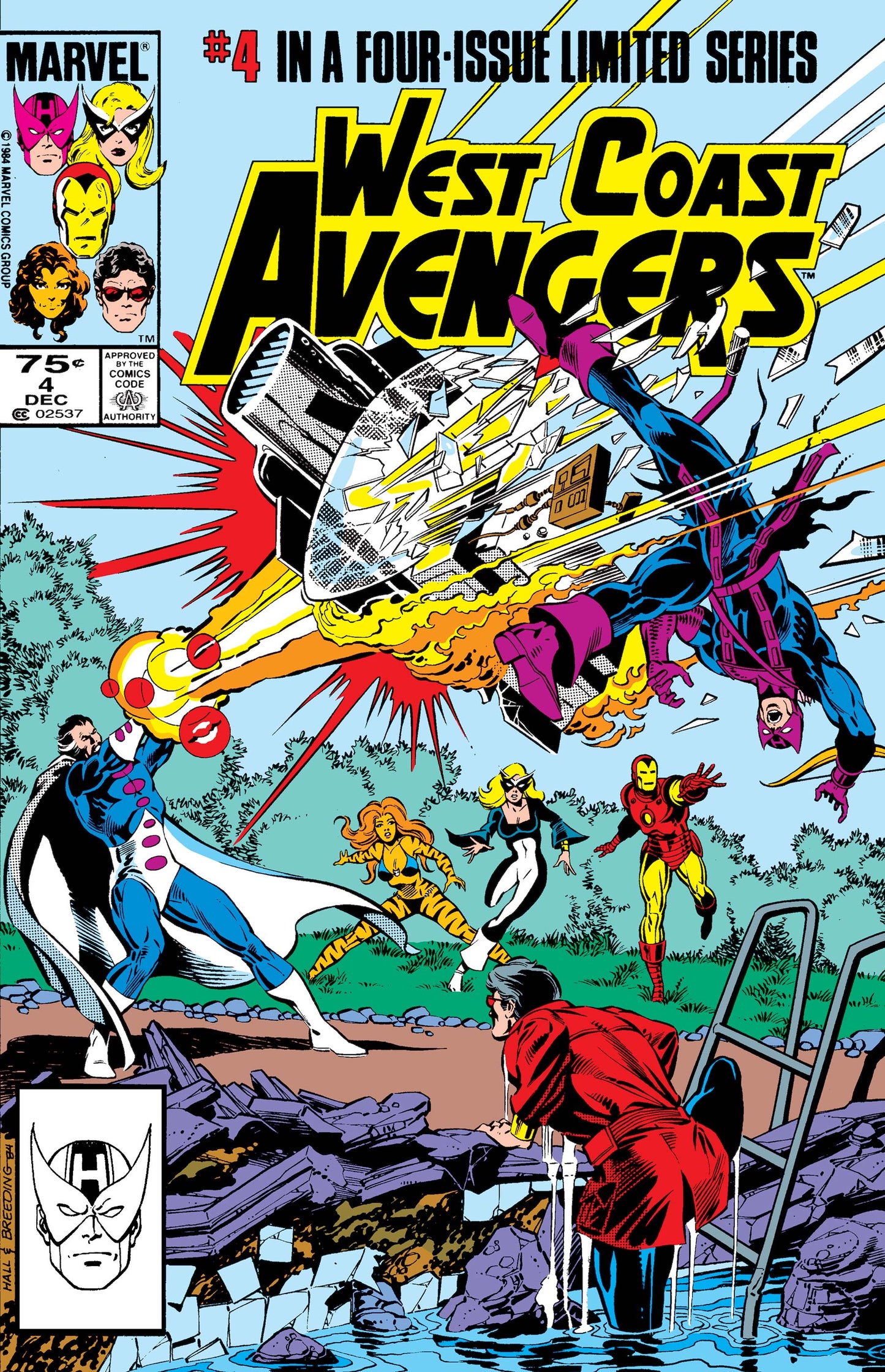 West Coast Avengers #4 (VF+)