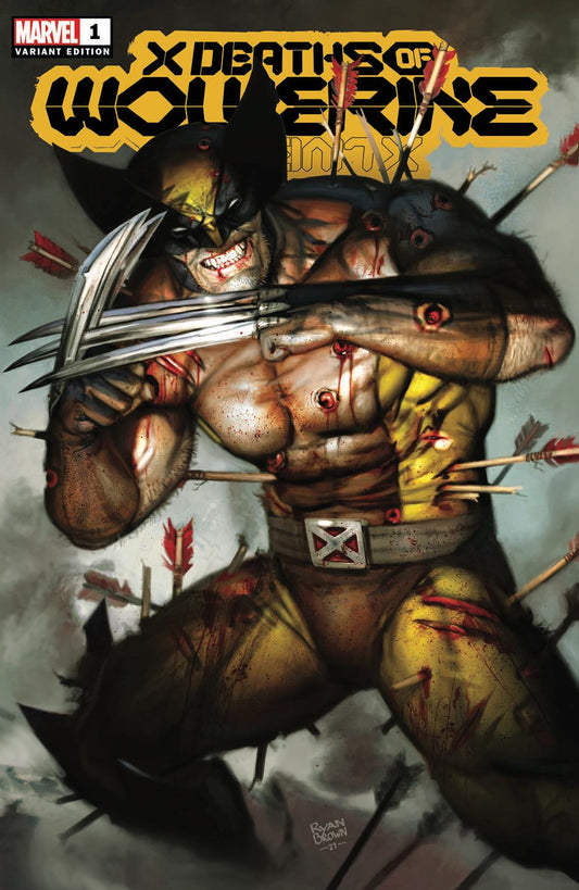 X Deaths of Wolverine #1 Ryan Brown Trade Dress Variant (1/26/22)