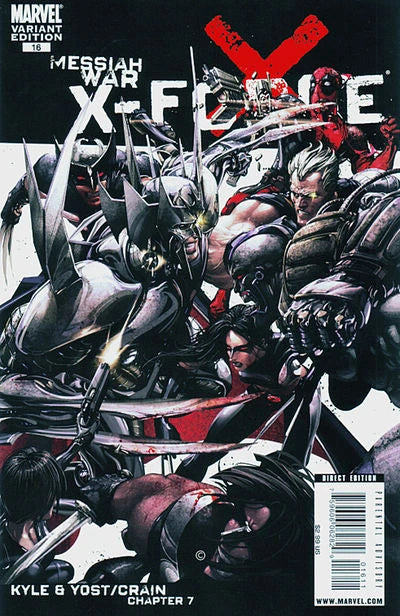 X-Force #16 Vol 3 Crain Variant (VF+)