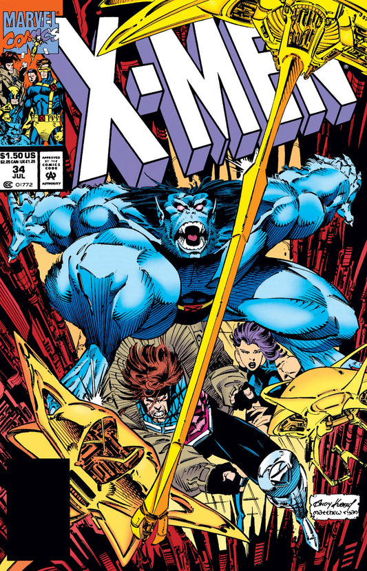 X-Men #34 Vol 2
