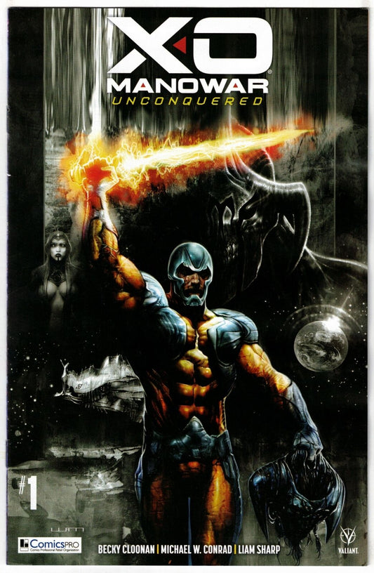 X-O Manowar Unconquered #1 Liam Sharp Comics Pro Exclusive