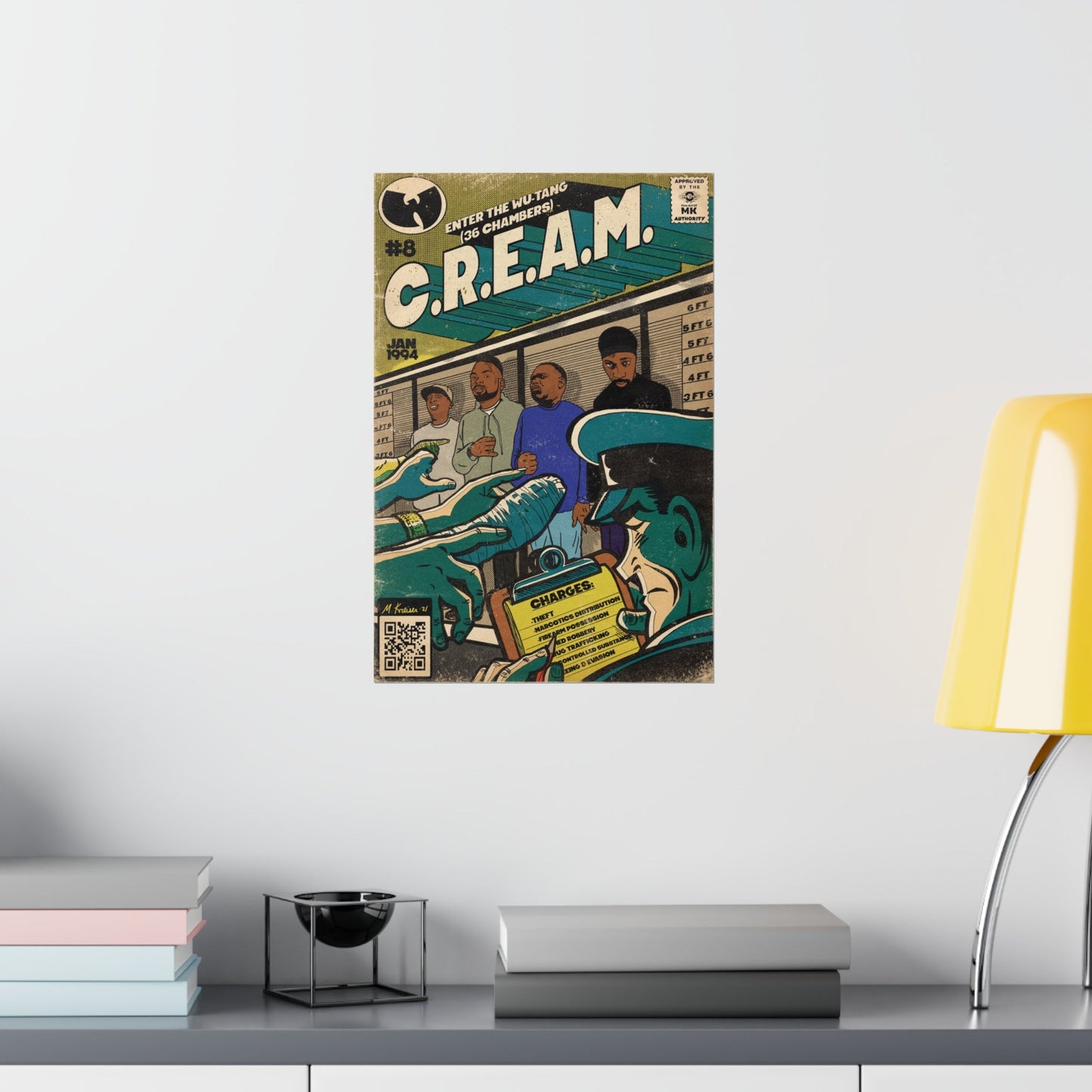 C.R.E.A.M - Vertical Matte Poster