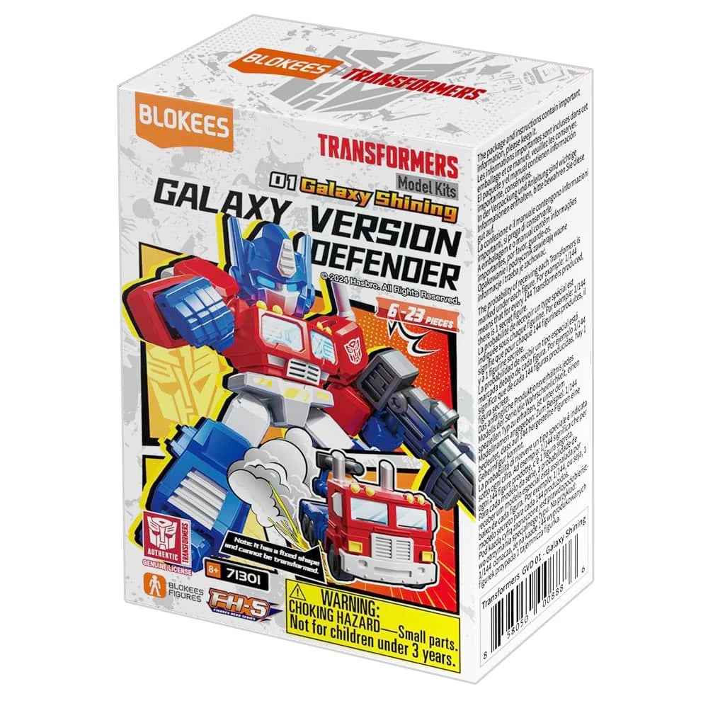 Blokees Transformers Defender Version 01 Shattered Alliance