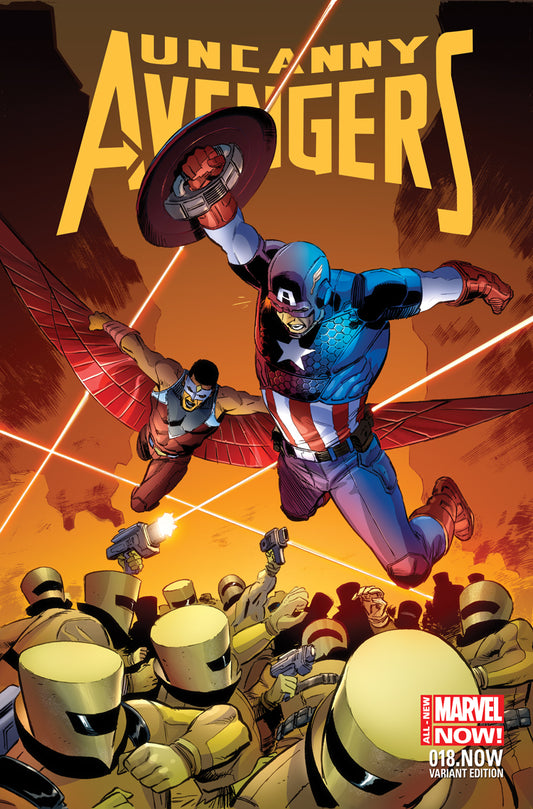 Uncanny Avengers #18.Now Captain America Variant
