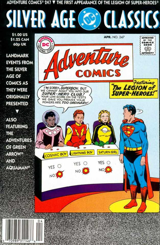 DC Silver Age Classics Adventure Comics (Mid Grade)