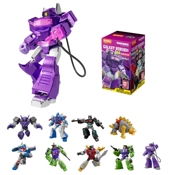 Blokees Transformers Galaxy Version 04 Fractured Space-Time *FULL DISPLAY BOX*