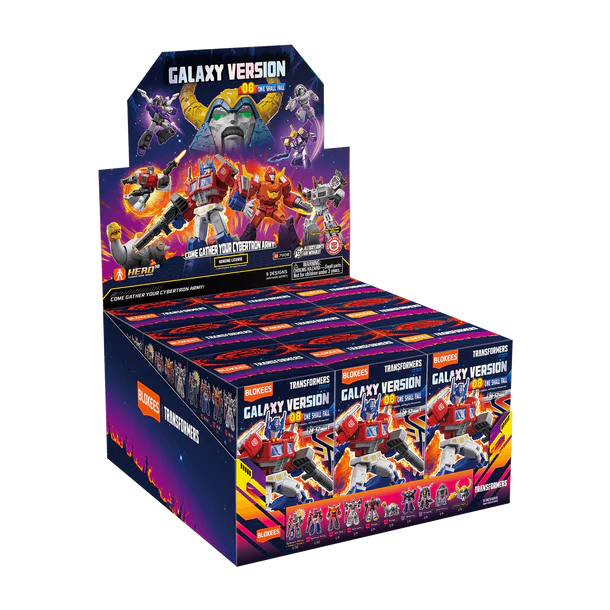 Blokees Transformers Galaxy Version 08 One Shall Fall *FULL DISPLAY BOX*