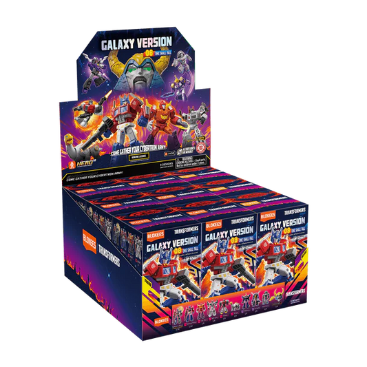Blokees Transformers Galaxy Version 08 One Shall Fall *FULL DISPLAY BOX*