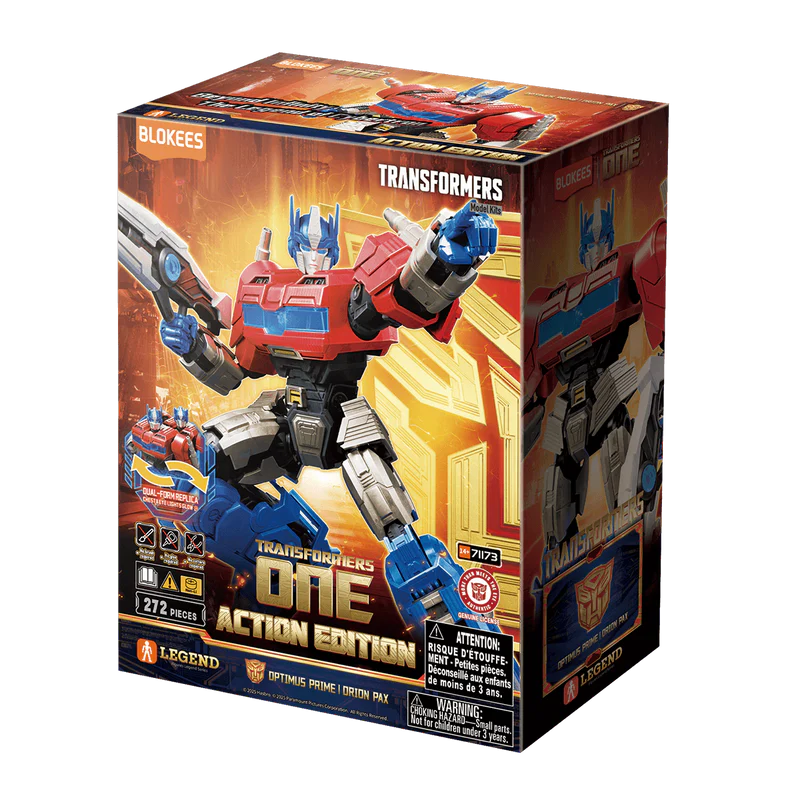 Blokees Transformers Action Edition 04 Optimus Prime Orion Pax