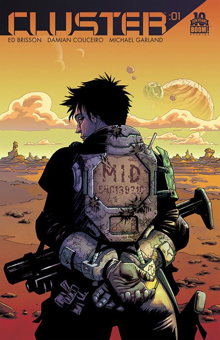 Cluster #1 2nd Printing Damian Couceiro Variant Cover