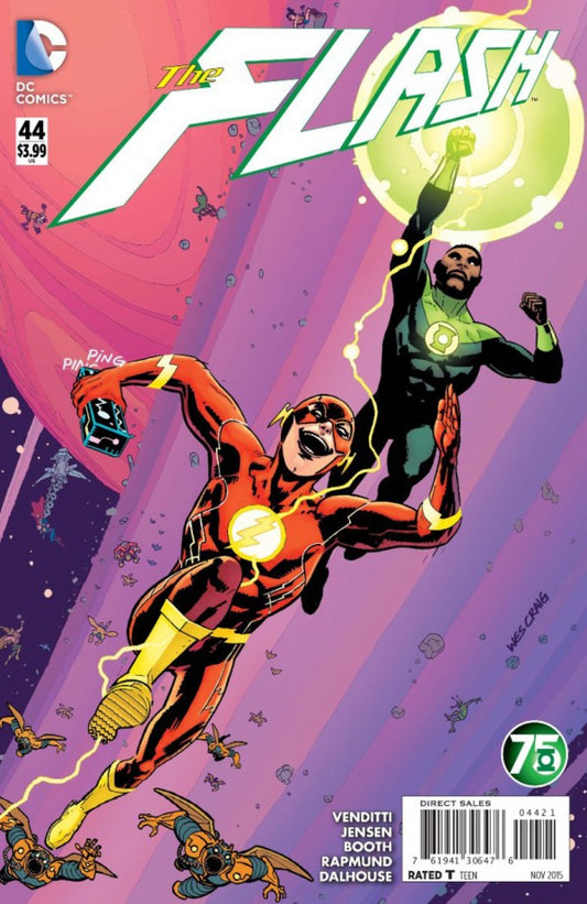 Flash #44 Green Lantern 75 Var Ed