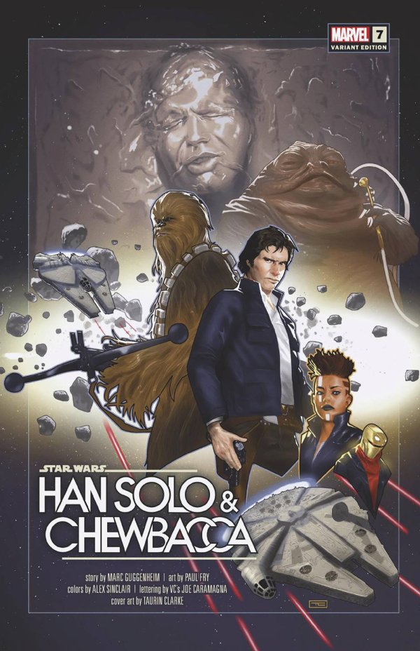 Star Wars Han Solo Chewbacca #7 Clarke Revelations Var