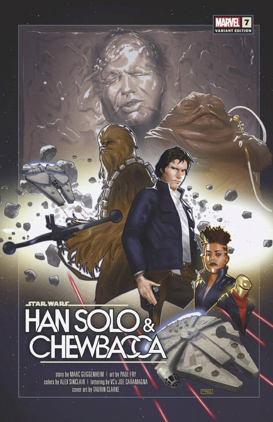 Star Wars Han Solo Chewbacca #7 Clarke Revelations Var