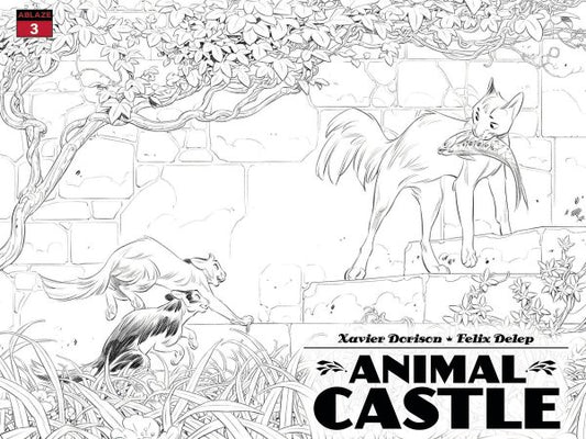 Animal Castle #3 Cvr B Delep Miss B Wraparound (Mr)