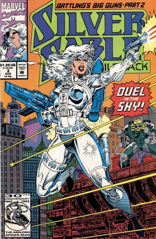 Silver Sable and the Wild Pack #3 (1992) (Mid Grade)