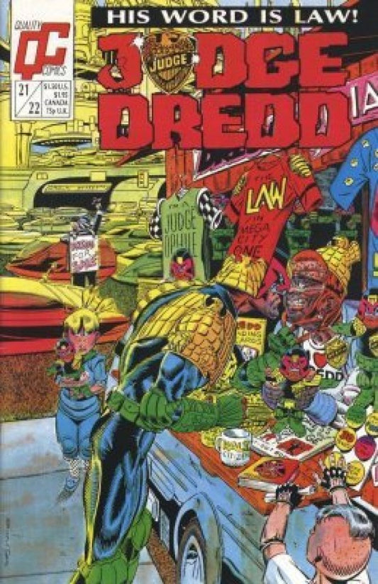 Judge Dredd #21 (1988) (High Grade)