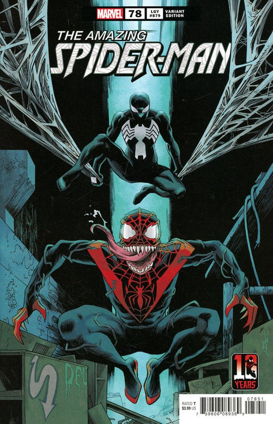 Amazing Spider-Man #78 Shalvey Miles Morales 10th Var