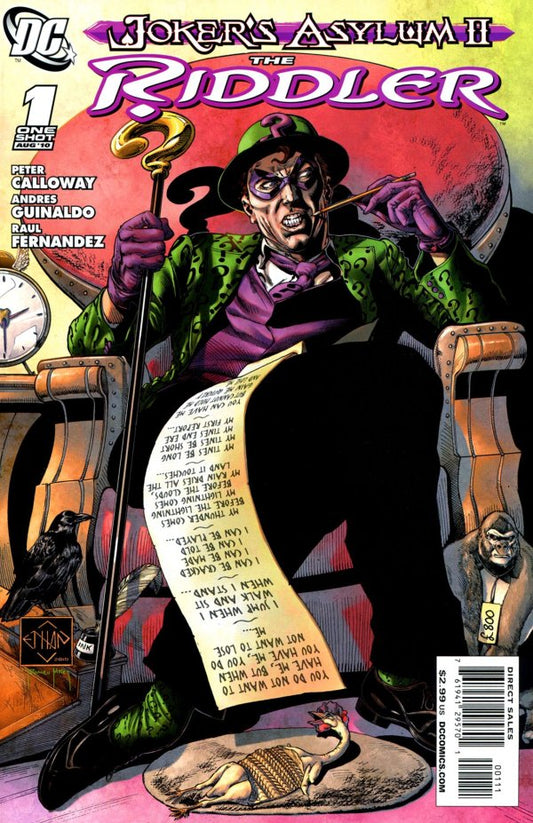 Jokers Asylum The Riddler #1