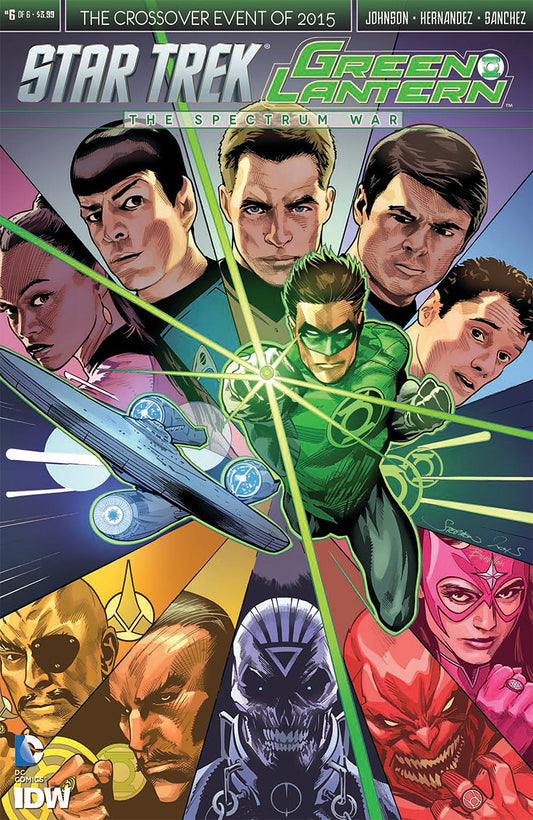 Star Trek/Green Lantern: Spectrum War #6 (High Grade)