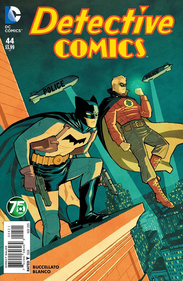Detective Comics #44 Cliff Chiang Green Lantern 75th Anniversary Variant