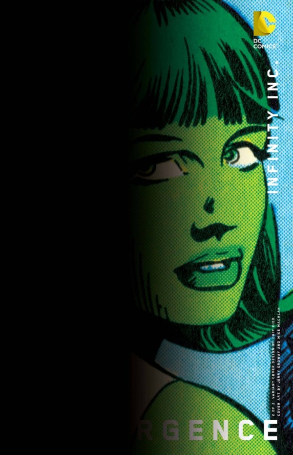 Convergence Infinity Inc #2 Chip Kidd Variant Edition