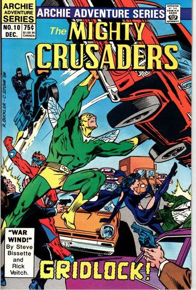 The Mighty Crusaders #10 (1984) (Mid Grade)
