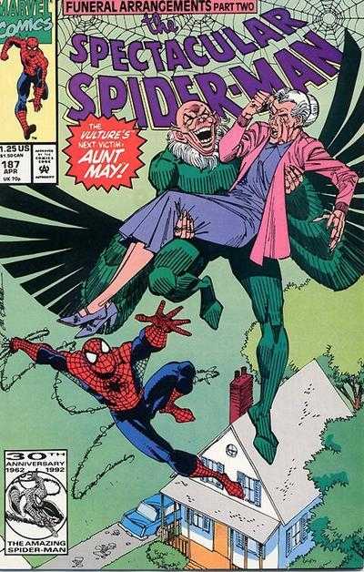 Peter Parker, The Spectacular Spider-Man #187