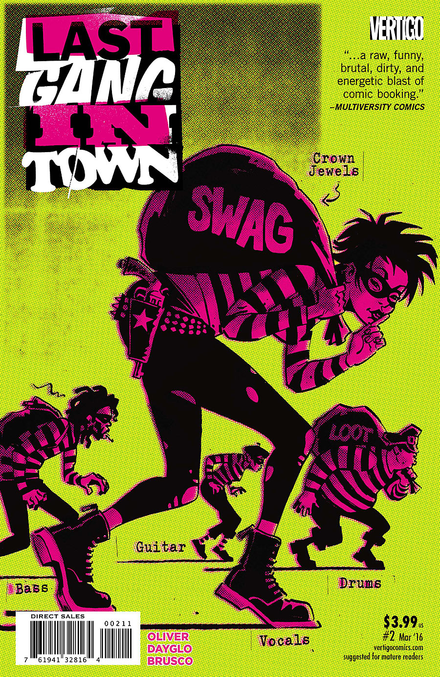 Last Gang In Town #2 (Of 7) (Mr)
