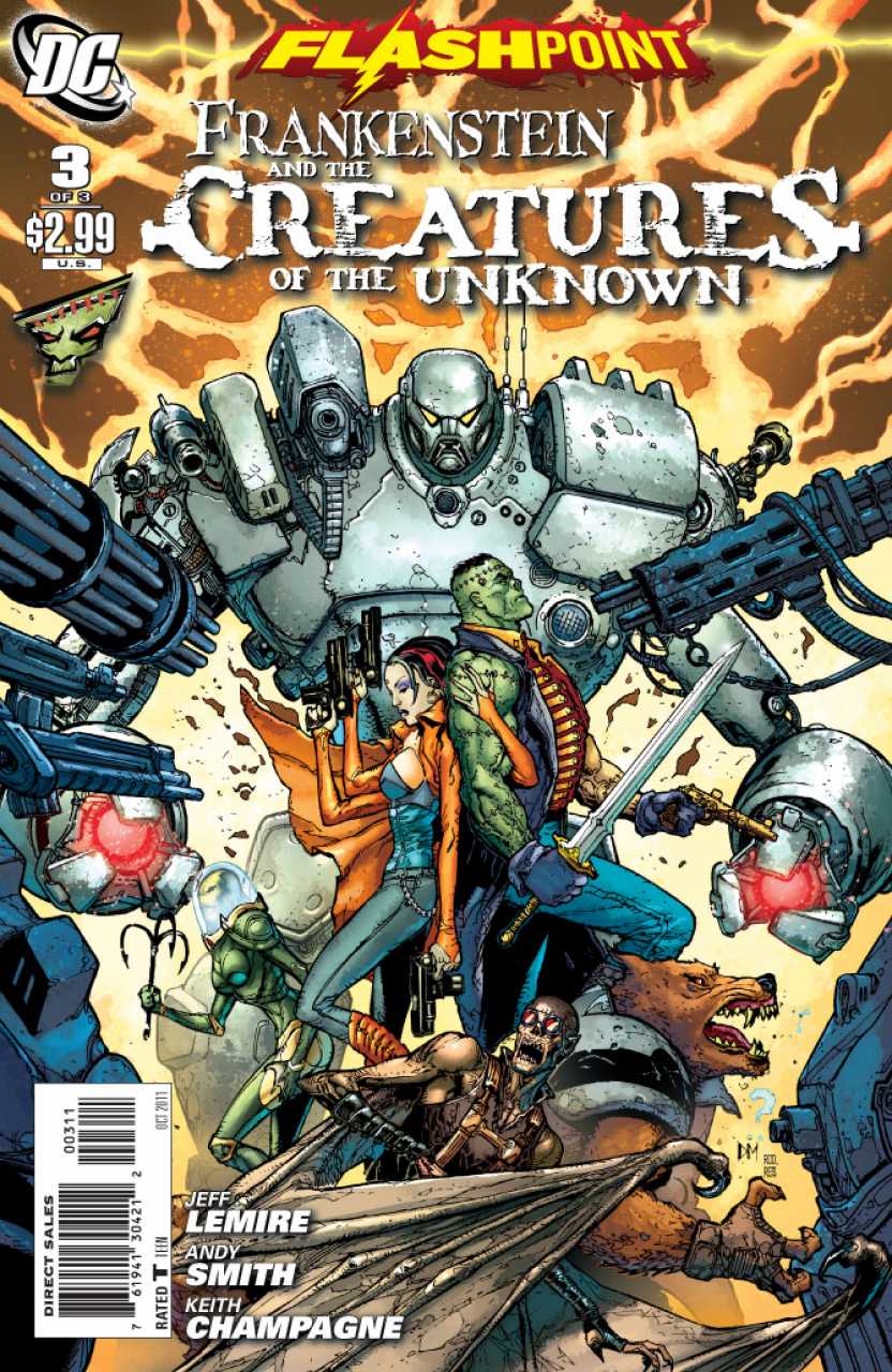 Flashpoint: Frankenstein and the Creatures of the Unknown #3