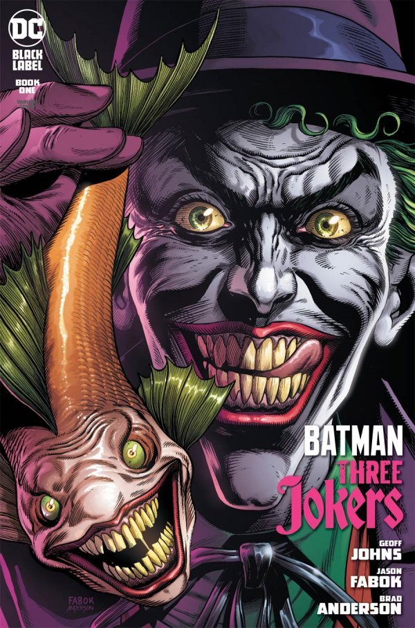 Batman Three Jokers #1 Jason Fabok Joker Fish Variant