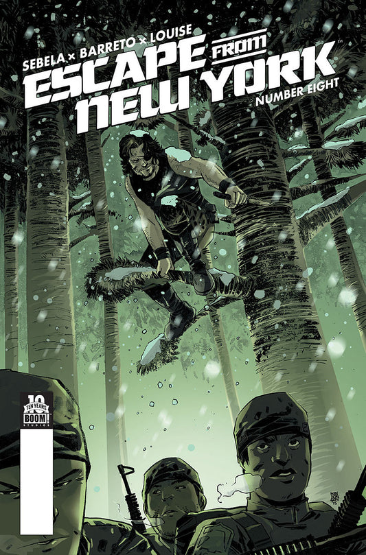 Escape From New York #8 Main Cvrs