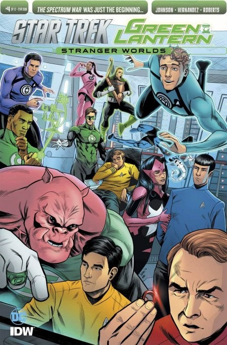 Star Trek Green Lantern Vol 2 #4 Subscription Variant
