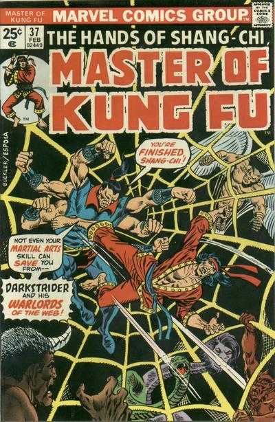 Master of Kung Fu #37 (1975) (Low Grade)